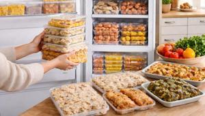 Ramazana özel buzluk stoğu Bu malzemeleri yerleştirin, iftara şipşak hazır