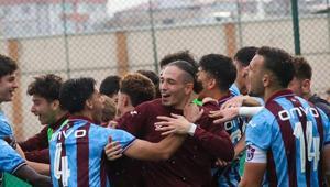 U19da Trabzonspor, Fenerbahçeyi son dakikada mağlup etti