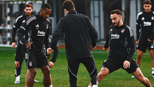 Beşiktaşta Başakşehir maçı hazırlıkları sona erdi