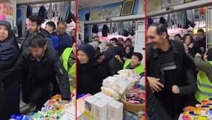 Bursada indirim günü izdihamı 27. yıl kampanyasında kapılar açıldı, ortalık karıştı