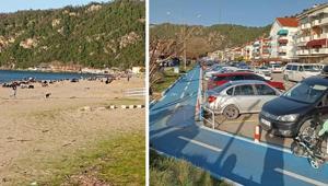 Sıcaklık 28 dereceye çıktı, plajlar ve parklar doldu taştı