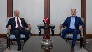 Dışişleri Bakanı Hakan Fidan Irak Savunma Bakanı Abbasi ile görüştü