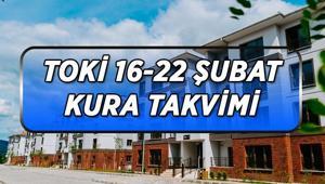 BU HAFTAKİ TOKİ YENİ KURA TAKVİMİ (16-22 ŞUBAT) TOKİ 500 bin sosyal konut projesi bu hafta hangi illerde kuralar çekilecek İşte kura tarihi belli olan iller...