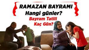 RAMAZAN BAYRAMI TARİHLERİ NE ZAMAN, HANGİ GÜNLER 2026 Ramazan Bayramı Tatili Kaç Gün Sürecek, 3 Günü Geçecek mi