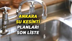 ASKİ Ankara Su Kesintileri 16 Şubat 2026 Pazartesi: Ankarada bugün nerede sular yok, sular ne zaman, saat kaçta gelecek