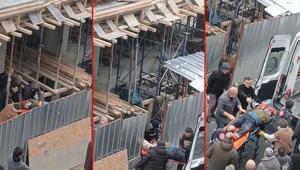 Kağıthane’de inşaat faciası: Kalıp ustası 1inci kattan düşüp hayatını kaybetti