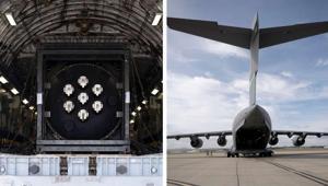 ABDde ordusundan bir ilk: Nükleer reaktör kargo uçağıyla taşındı