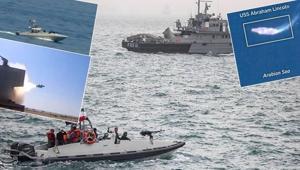 ABDnin dev uçak gemisi bölgede: İran ordusu Hürmüz Boğazına indi Orta Doğuda sıcak saatler