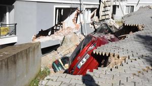 Menemen’de heyelan sonrası istinat duvarı yıkıldı: Müteahhit serbest bırakıldı