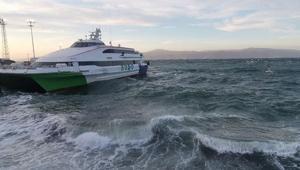 BUDOnun bazı seferleri olumsuz hava koşulları nedeniyle iptal edildi