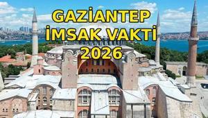 SAHUR İMSAK SAATİ GAZİANTEP 2026 Gaziantepte imsak kaçta okunuyor, sahur ne zamana kadar yapılacak Diyanet gün gün Gaziantep sahur saati