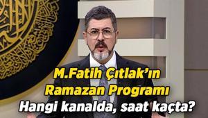 TV Haberleri 📺 Fatih Çıtlakın Ramazan (Sahur) Programı nerede, saat kaçta, hangi kanalda Mehmet Fatih Çıtlak kimdir, kaç yaşında, aslen nereli