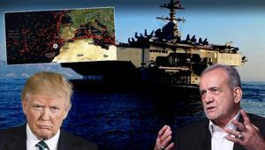 ABDnin uçak gemisi Ford, İrana ilerliyor Pezeşkiyan: Korkmuyoruz, şehit oluruz