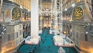 Ayasofya ibadete hazır