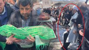 Facia kurbanı aile toprağa verildi Cenaze namazını kıldıran imam fenalık geçirdi