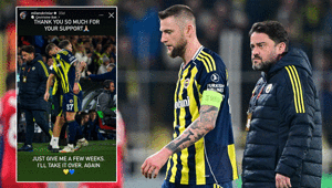 Fenerbahçede Skriniar taraftara teşekkür etti Bana birkaç hafta verin