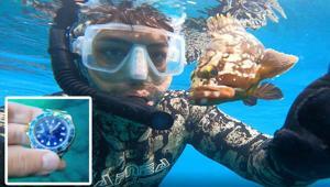 Denizde dalış esnasında saat buldu, 3 bin dolara sattı: Saatçi orijinal olduğunu söyledi