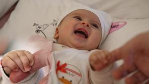 Diyarbakırda SMA hastası 2 aylık Zeynep Erva için yardım kampanyası başlatıldı
