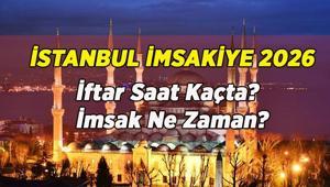 AKŞAM EZANI/İFTAR SAATİ İSTANBUL RAMAZANIN 7. GÜNÜ: İmsakiye 2026 İstanbul imsak vakti-iftar saati ne zaman, kaçta Diyanet İstanbul ilçe ilçe sahur ve akşam ezanı vakti