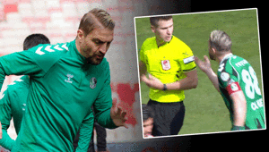 Caner Erkinin olaylı Sakaryaspor kariyeri 12 maçta 4. kırmızı kart