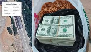 Boş araziye poşet içinde servet bıraktı Antalyada akılalmaz olay