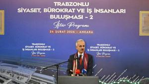 Bakan Uraloğlu açıkladı Trabzon-Samsun arası 2 saate düşüyor