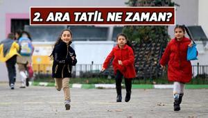 2. DÖNEM ARA TATİLİ NE ZAMAN İlkokul, ortaokul, lise öğrencilerinin 2. ara tatil tarihleri hangi günler