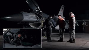 Balıkesirde düşen F-16da şehit Binbaşı İbrahim Bolattan geriye bu görüntüler kaldı