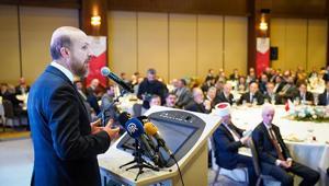 Bilal Erdoğan Üsküpte Yeni Dünyayı İnşa Etmek konulu söyleşiye katıldı