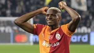 Galatasarayda Victor Osimhen Avrupada gollerine devam ediyor