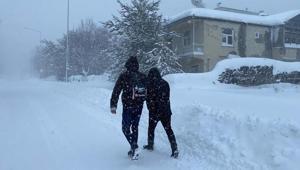 Ardahanda kar nedeniyle hafta sonu yapılan eğitim faaliyetlerine ara verildi