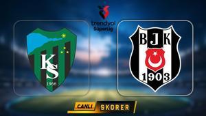Kocaelispor-Beşiktaş maçı ne zaman, saat kaçta, hangi kanalda Muhtemel ilk 11ler