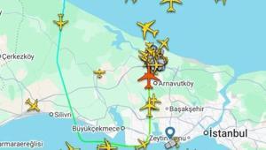 Ülkeler hava sahalarını kapadı, uçaklar İstanbul Havalimanı’na indi