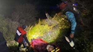 86 yaşındaki alzheimer hastası dağda bulundu Termal dronla tespit edildi