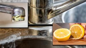 Ne sirke ne karbonat Musluktaki kireci tek başına söküp atıyor: 1 gece bekletin