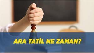 İKİNCİ ARA TATİL 2026 MEB TAKVİMİ TARİHİ: 2. Dönem Ara tatil ne zaman ve Ramazan Bayramı tatili birleşecek mi 1 haftalık tatil ne zaman, kaç gün kaldı