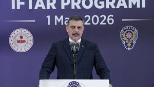 Bakan Çiftçi, Emniyet Genel Müdürlüğü iftar programında konuştu