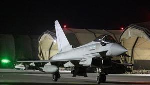 GKRYdeki İngiliz üssü vuruldu Savaş uçakları havalandı, bölge teyakkuzda