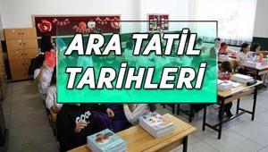 MEB AKADEMİK TAKVİM; İkinci dönem ara tatili ne zaman Ramazan Bayramı ile ara tatil birleşiyor mu İşte ara tatil tarihleri...