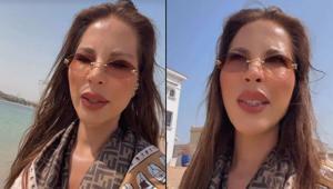 Dubaiye yerleşmişti: Füze saldırısı sonrası Pınar Kerimoğlundan yeni açıklama: İlk defa gördük