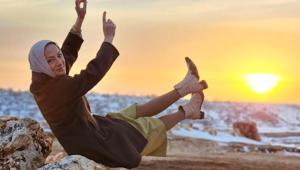 Fidandan yoga şov Aman Ecmel görmesin