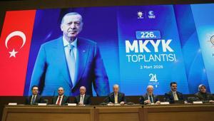 AK Parti MKYK Erdoğan başkanlığında toplandı