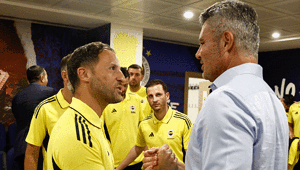 Fenerbahçede Tedesco görüşme odasına Başkan Sadettin Saran bizzat devrede