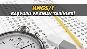 ÖSYM Sınavı HMGS 2026 başvuru tarihi ne zaman 2026 Hukuk Mesleklerine Giriş Sınavı (HMGS/1) ne zaman