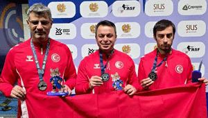 Milli atıcılar peş peşe 3. kez Avrupa şampiyonu oldu