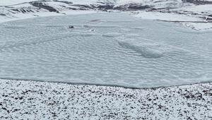 Kentte hayat durdu Baraj buz tuttu, sıcaklık eksi 20 derece düştü