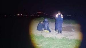 Sit alanında gece baskını Türbe çevresinde kaçak kazı yapan 7 kişi suçüstü yakalandı