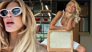 Görenler inanamadı Şeyda Coşkun’un parmak arası çizmeleri olay oldu