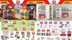 6 MART BİM KATALOĞU YARIN SATIŞTA BİM 6 Mart Cuma aktüel kataloğunda hangi ürünler satışa çıktı Emaye Bakraç, Saklama Kabı, Muffin Kek Kalıbı, Ankastre Set, Stand Mikser...
