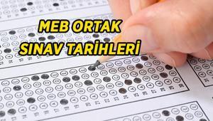 MEB ORTAK SINAV TAKVİMİ: Ortaöğretim ve lise 6, 7, 8, 9, 10. sınıf 2. dönem ortak sınavları ne zaman yapılacak